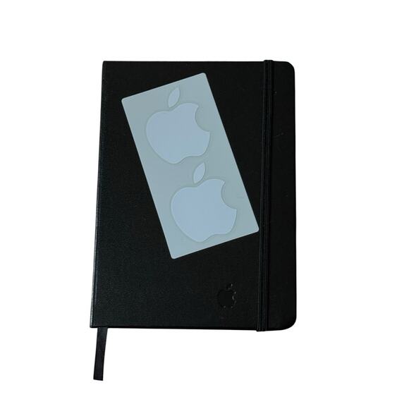 Apple Employee Exclusive Hardback Journal Notebook Lined Pages + 2 Stickers READ - Picture 2 of 12